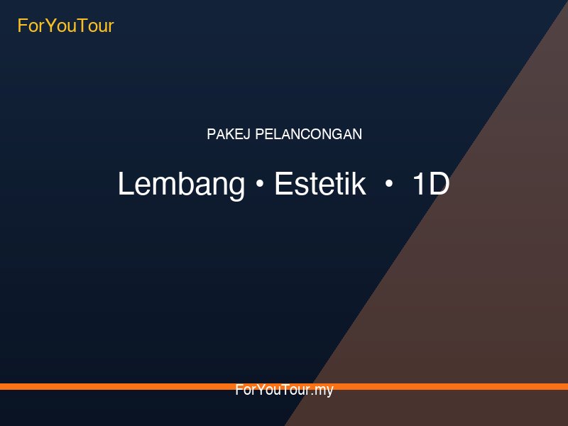 Lembang — Estetika & Sejuk
